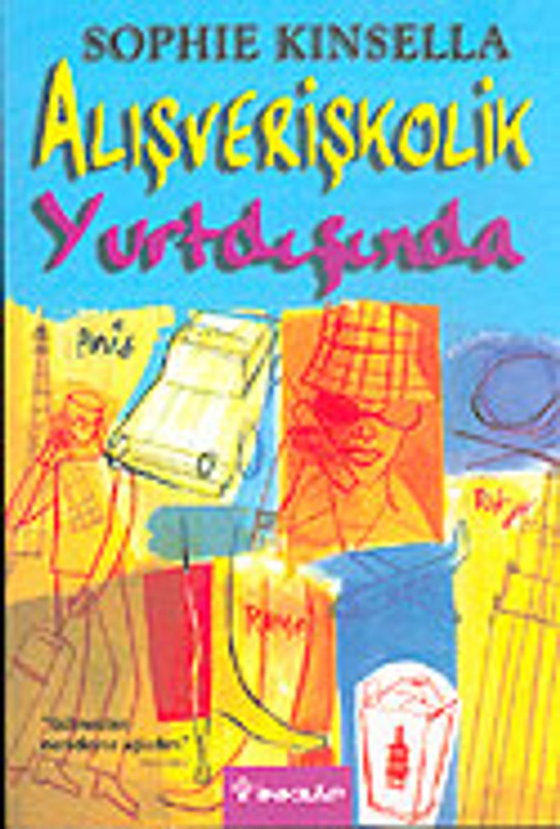 Alışverişkolik Yurtdışında kitap kapağı