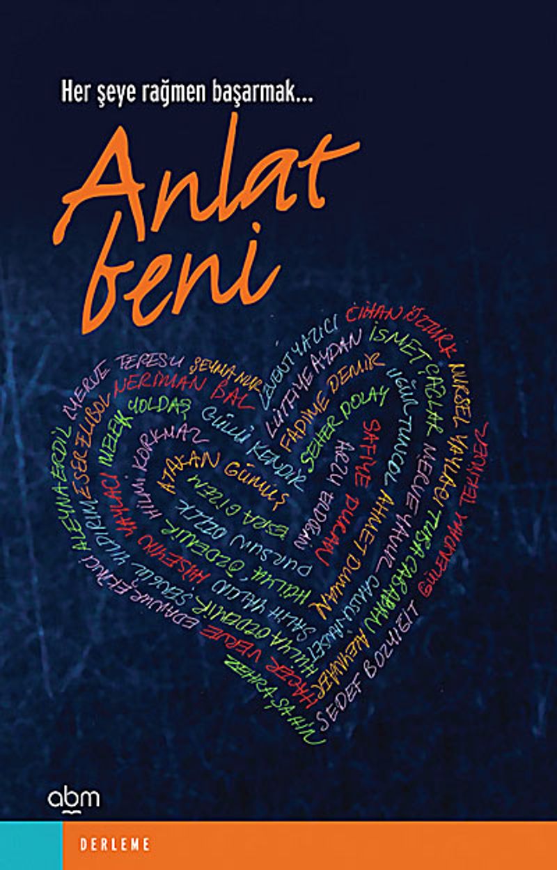 Anlat Beni kitap kapağı