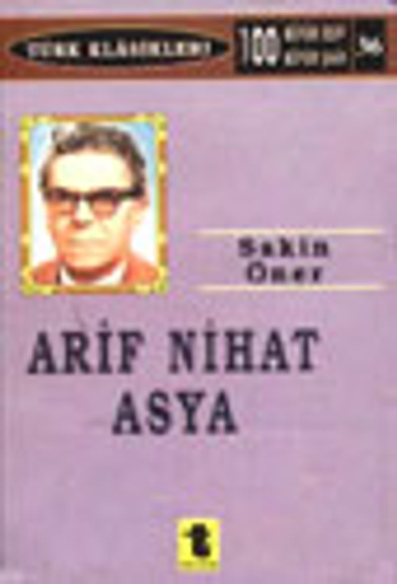 Arif Nihat Asya kitap kapağı