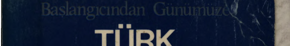 Başlangıcından günümüze Türk romanı kitap kapağı