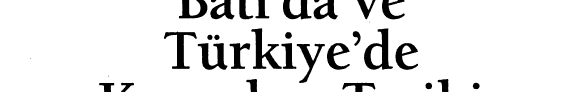 Batı'da ve Türkiye'de kaynakça tarihi kitap kapağı