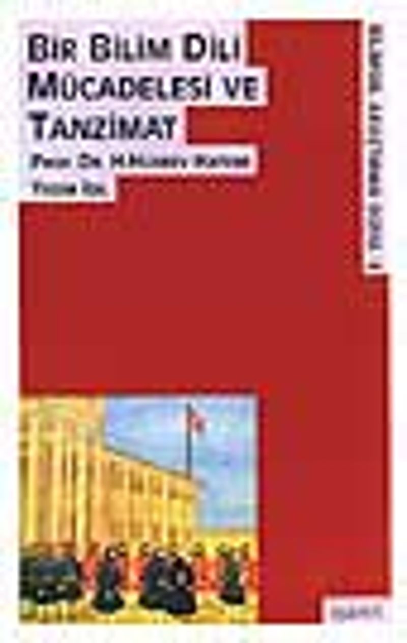 Bir Bilim Dili Mücadelesi ve Tanzimat kitap kapağı