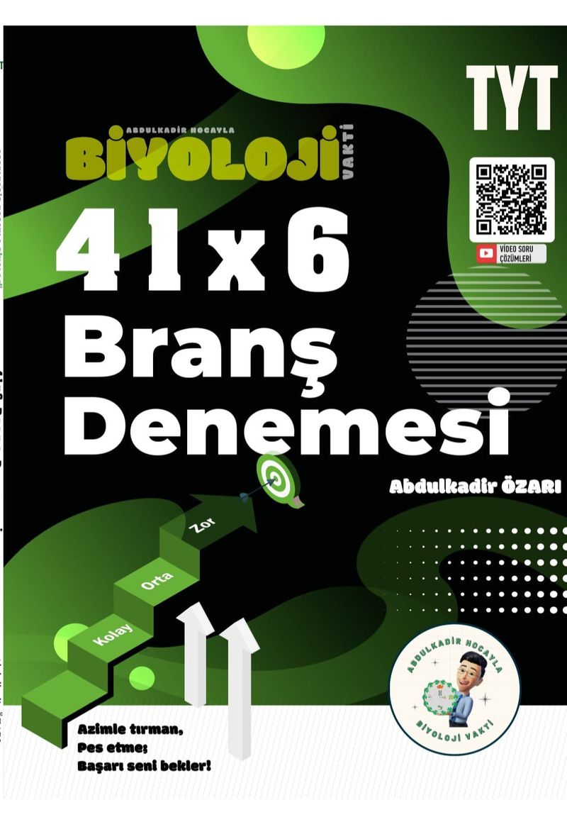 Biyoloji Branş Denemesi 41x6 kitap kapağı