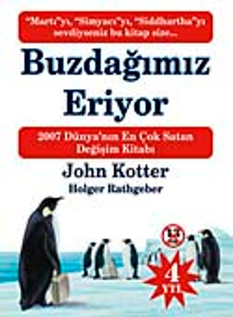 Buzdağımız Eriyor kitap kapağı
