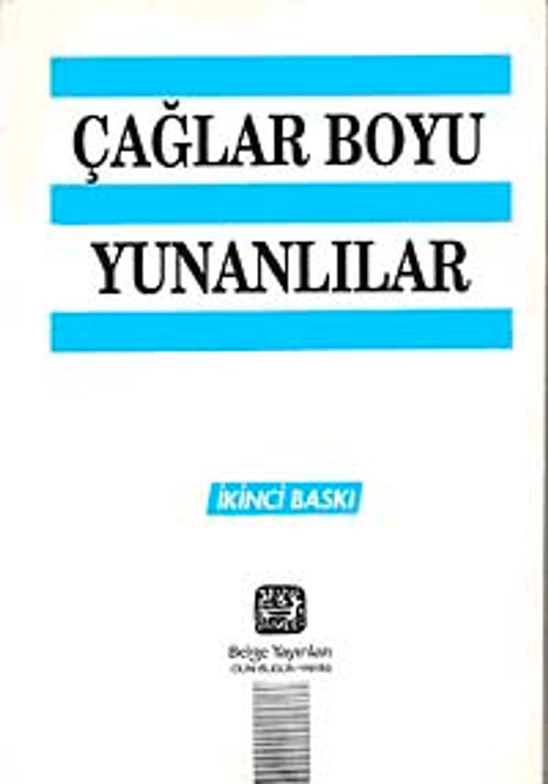Çağlar Boyu Yunanlılar kitap kapağı