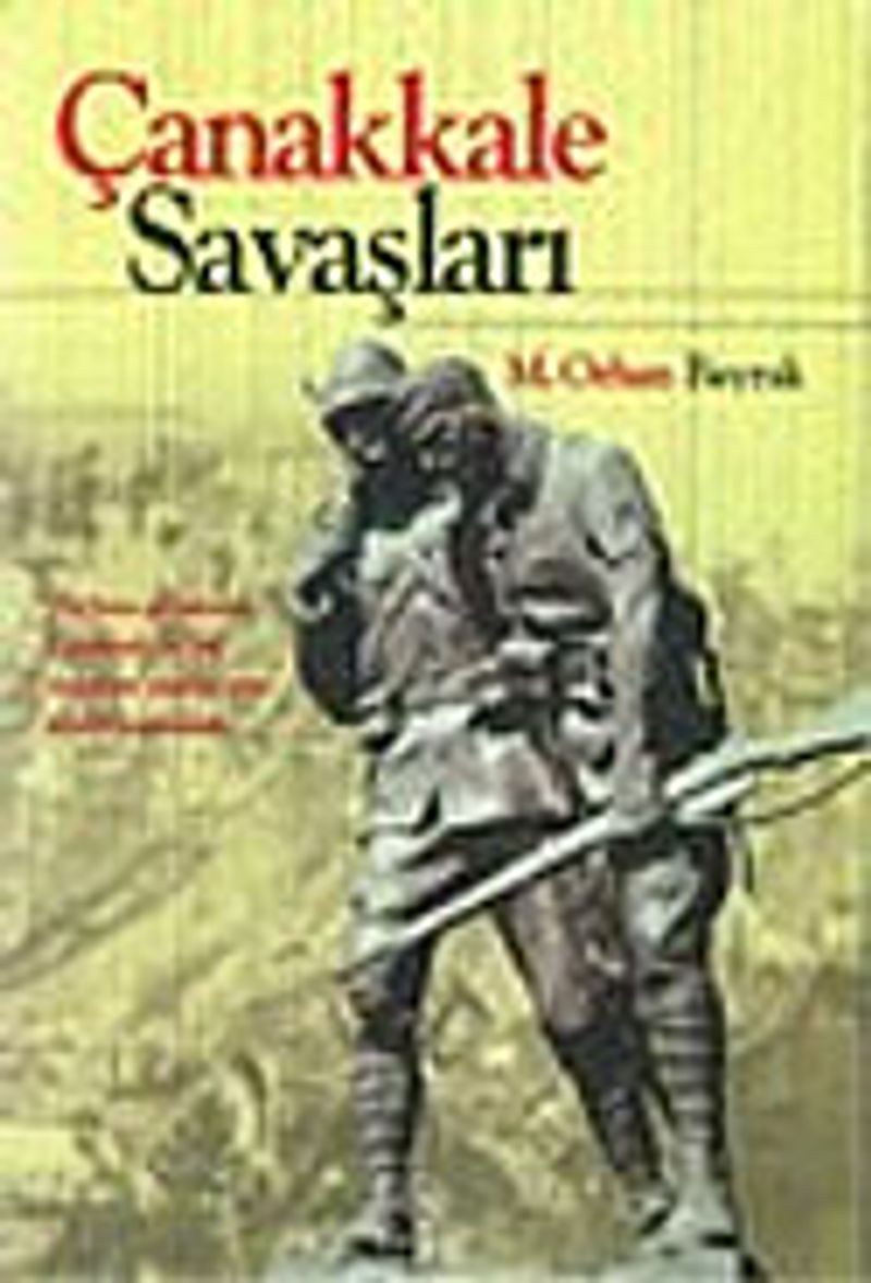 Çanakkale Savaşları kitap kapağı