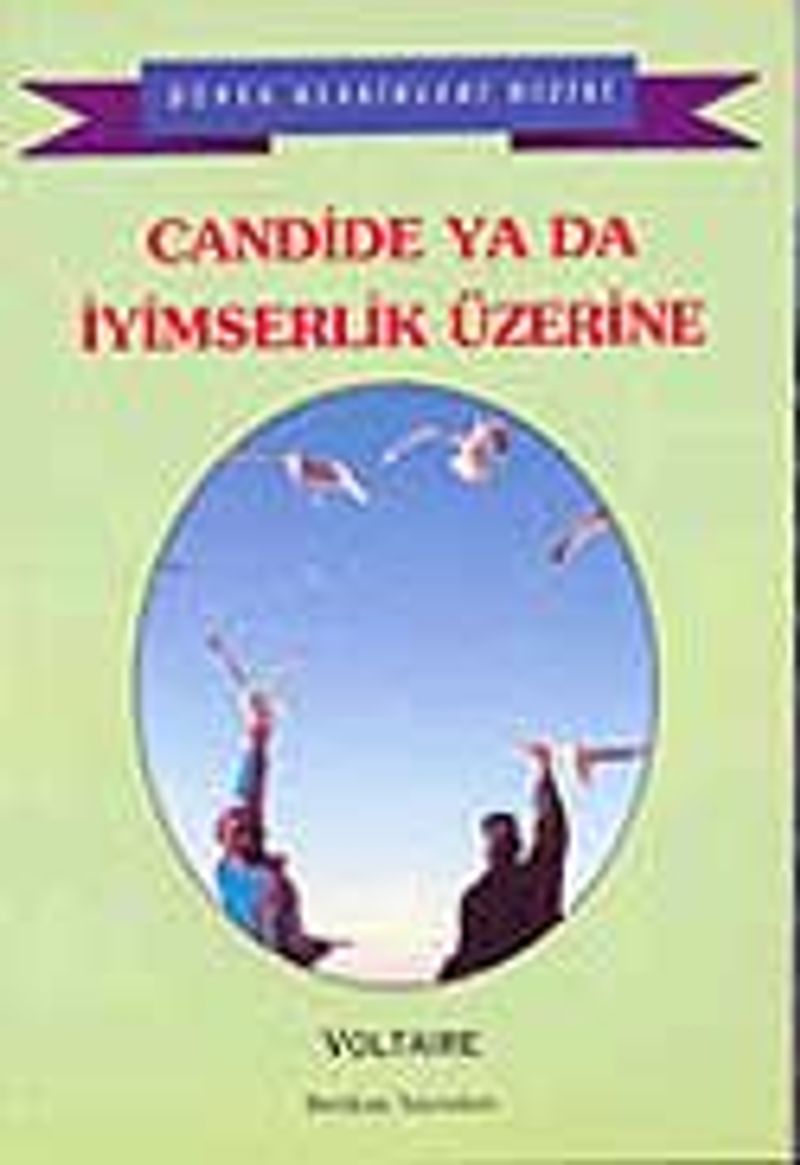 Candide ya da İyimserlik Üzerine kitap kapağı