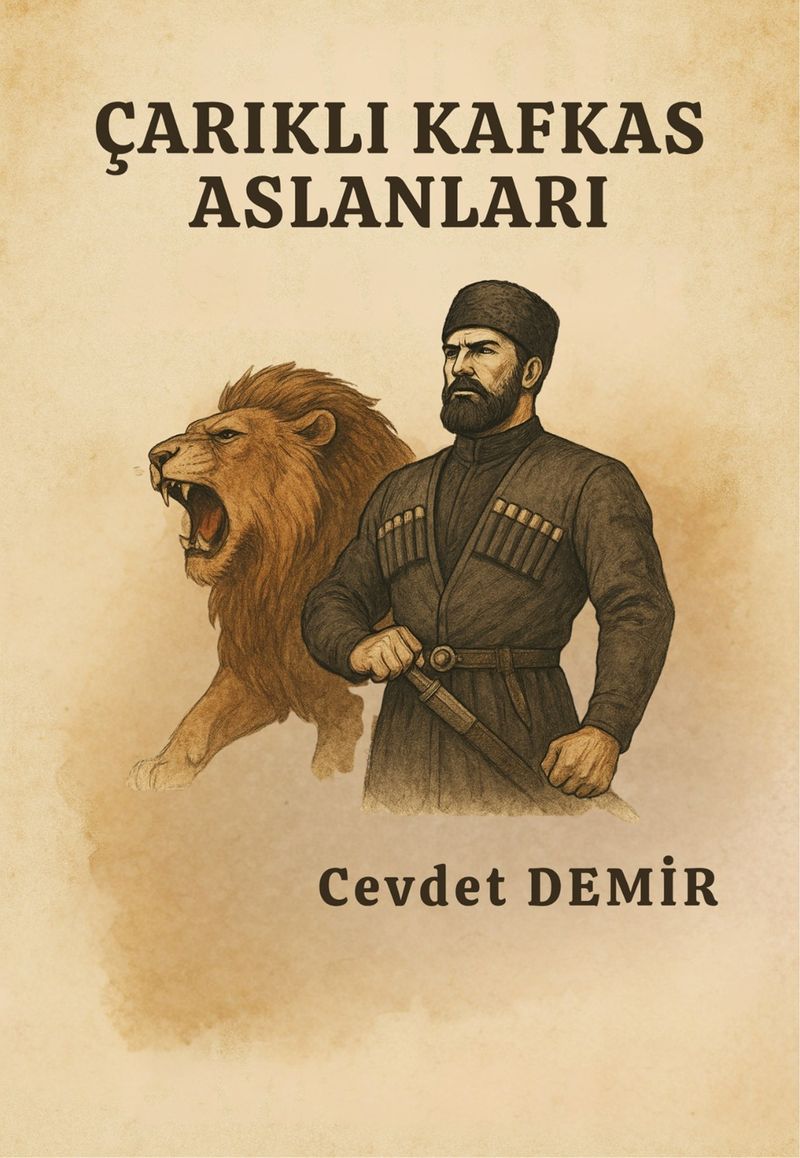 Çarıklı Kafkas Aslanları kitap kapağı