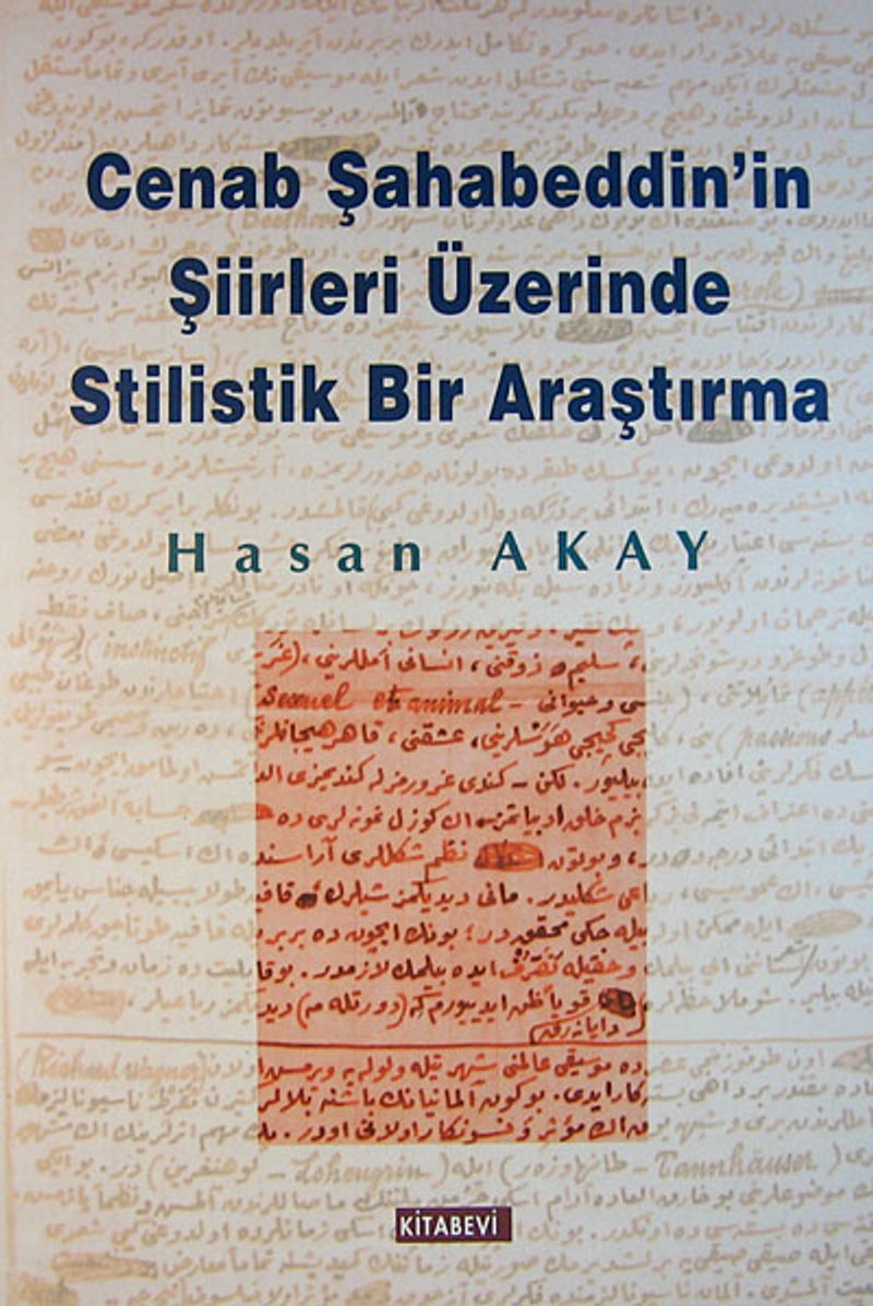 Cenab Şahabeddin'ın Şiirleri Üzerinde Stilistik Bir Araştırma kitap kapağı
