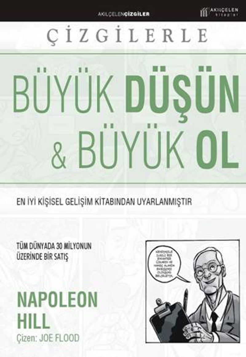 Çizgilerle Büyük Düşün Büyük Ol kitap kapağı