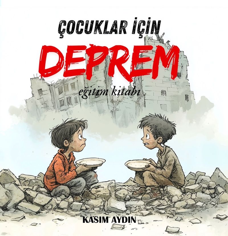 Çocuklar İçin Deprem Eğitim Kitabı kitap kapağı
