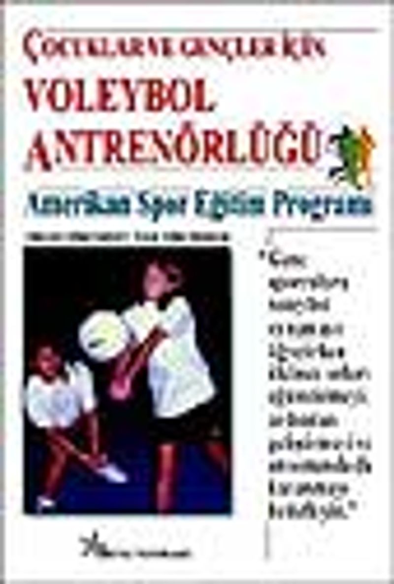 Çocuklar ve Gençler İçin Voleybol Antrenörlüğü kitap kapağı