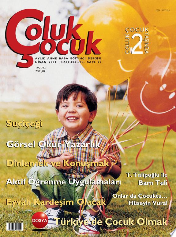 Çoluk Çocuk Dergisi 25. Sayı kitap kapağı