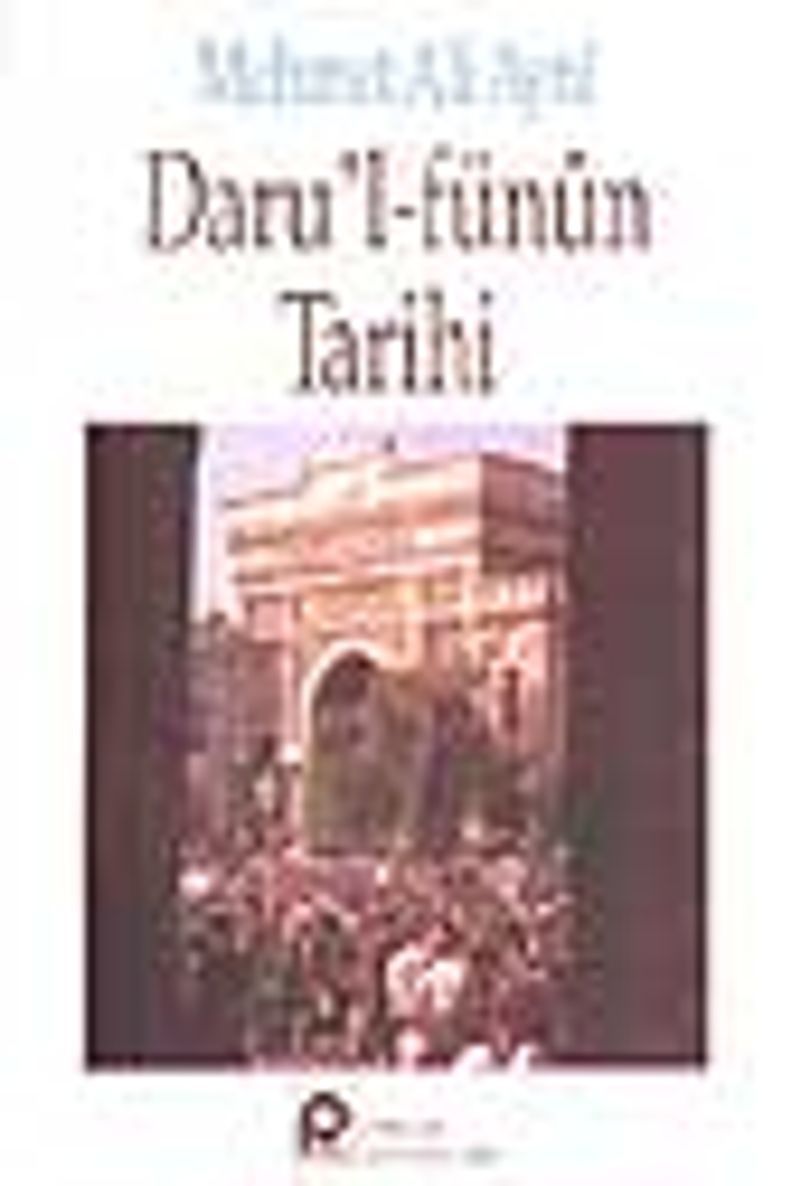 Daru'l-fünun Tarihi kitap kapağı