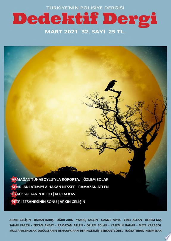 Dedektif Dergi Sayı:32 kitap kapağı