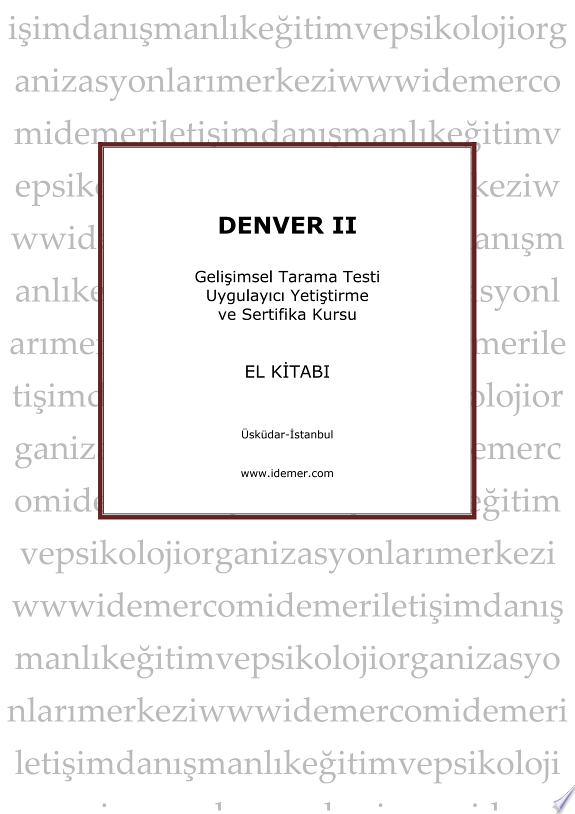 denver 2 el kitabı kitap kapağı