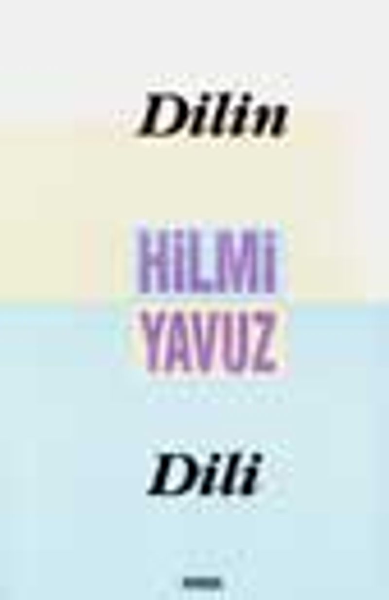 Dilin Dili kitap kapağı