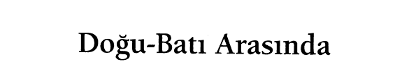 Doğu-Batı arasında Peyami Safa kitap kapağı