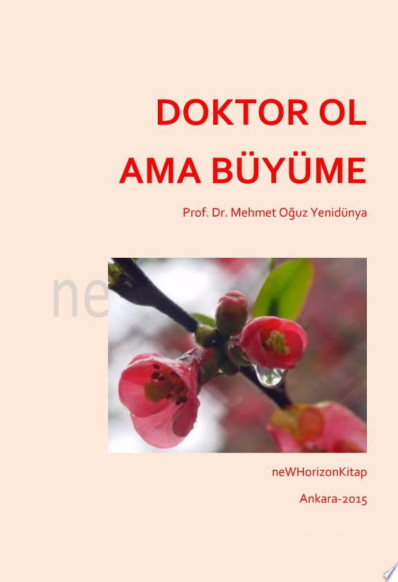 Doktor Ol Ama Büyüme kitap kapağı