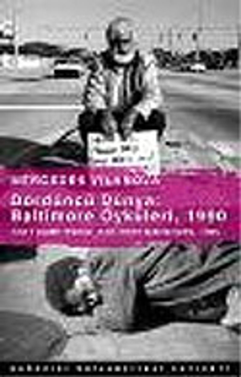 Dördüncü Dünya/Baltimore Öyküleri 1990-Fourth World/Baltimore Narratives 1990 kitap kapağı