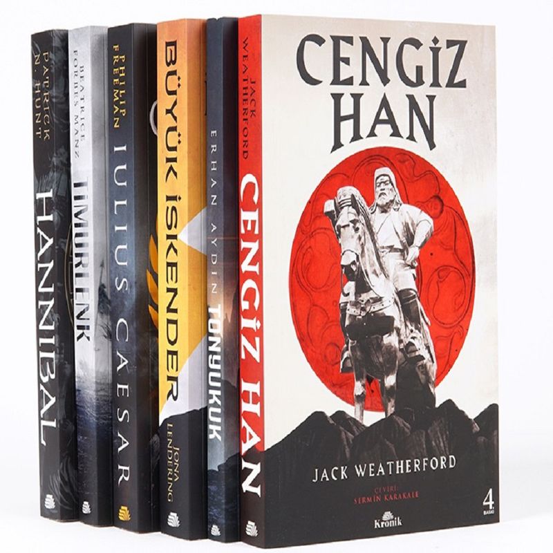 Dünya Tarihine Yön Verenler Seti (6 Kitap) kitap kapağı