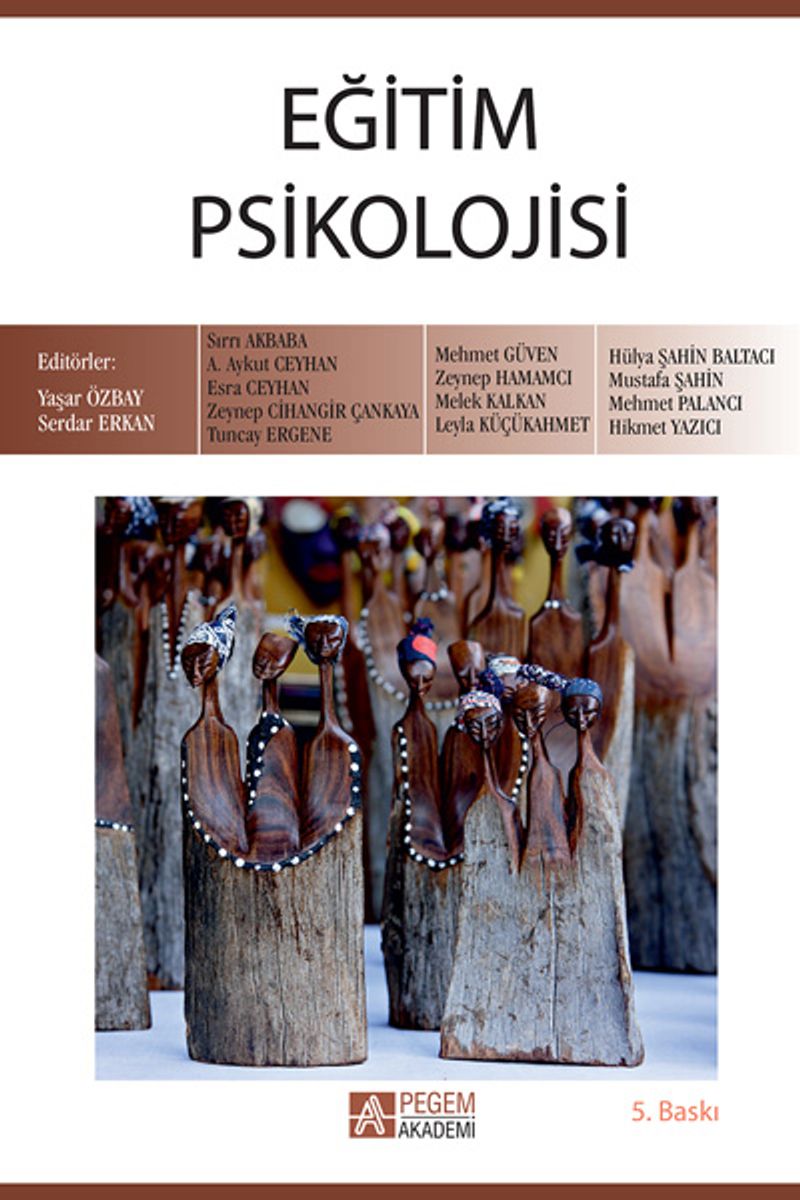 Eğitim Psikolojisi (Yaşar Özbay-Sekan Erkan) kitap kapağı