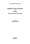 Enderunlu Vâsıf divanı kitap kapağı
