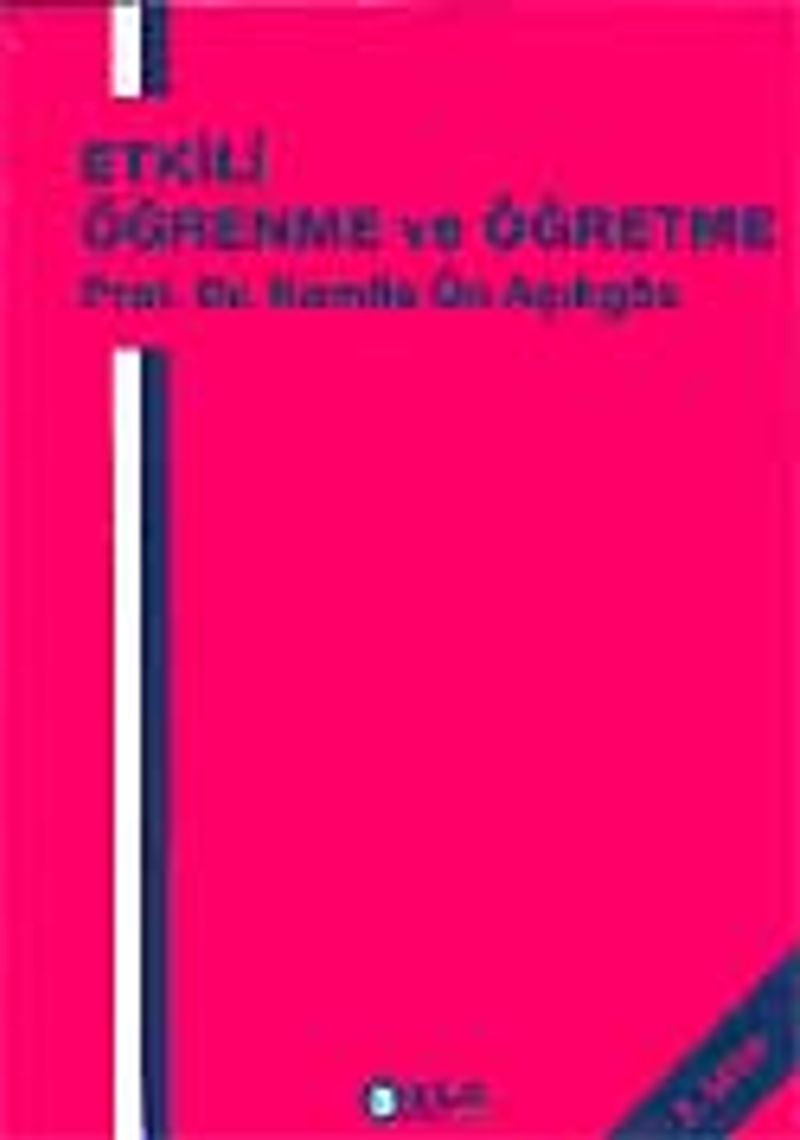 Etkili Öğrenme ve Öğretme kitap kapağı