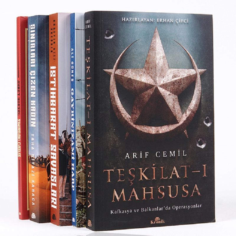 Gizli Teşkilatlar Seti (5 Kitap) kitap kapağı