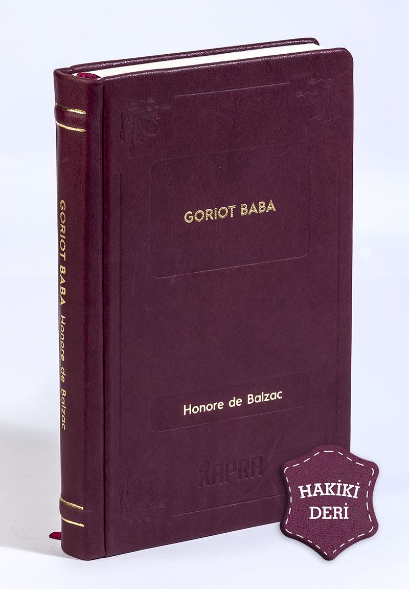 Goriot Baba (Hakiki Deri, Ciltli, İplik Dikişli) kitap kapağı