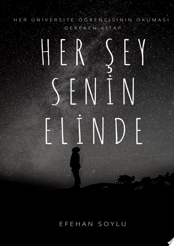 HER ŞEY SENİN ELİNDE kitap kapağı