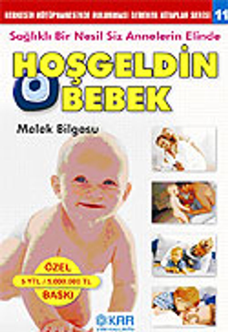Hoşgeldin Bebek kitap kapağı
