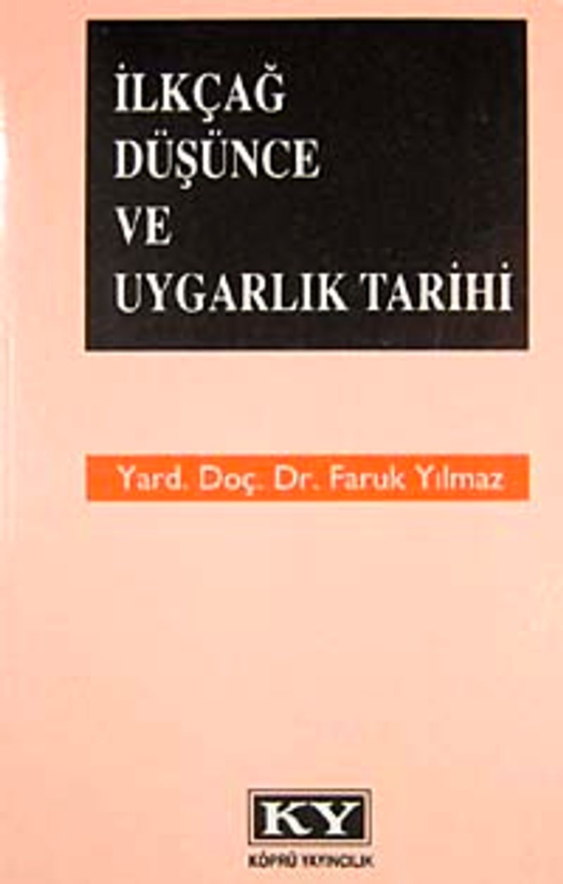 İlkçağ Düşünce ve Uygarlık Tarihi kitap kapağı