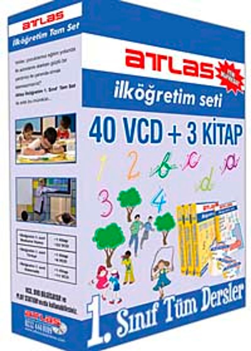 İlköğretim 1. Sınıf Tüm Dersler kitap kapağı