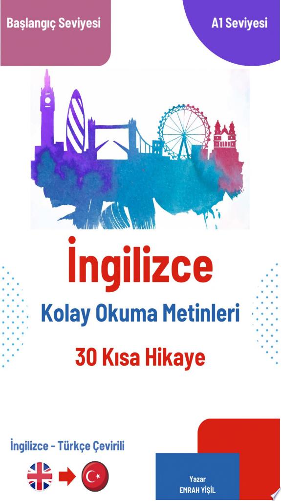 İngilizce A1 Seviyesinde Kolay Okuma Hikayeleri kitap kapağı