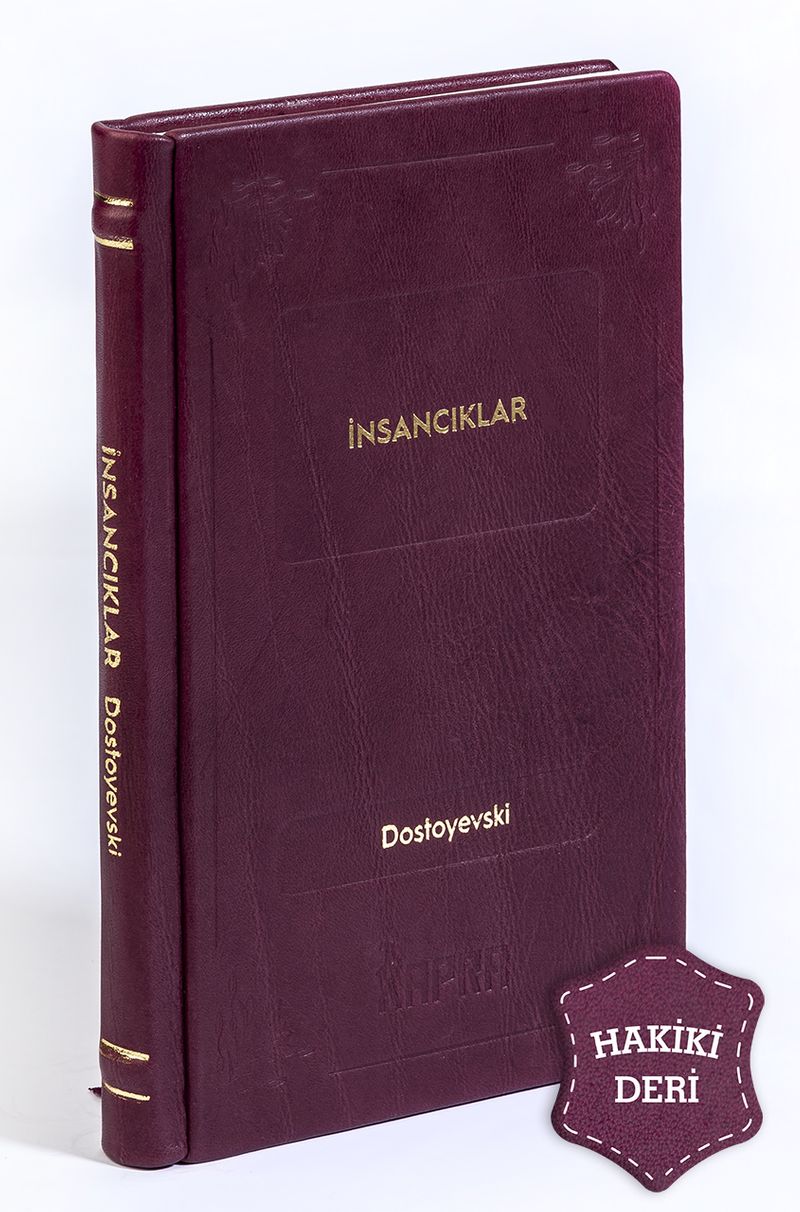İnsancıklar (Hakiki Deri, Ciltli, İplik Dikişli) kitap kapağı