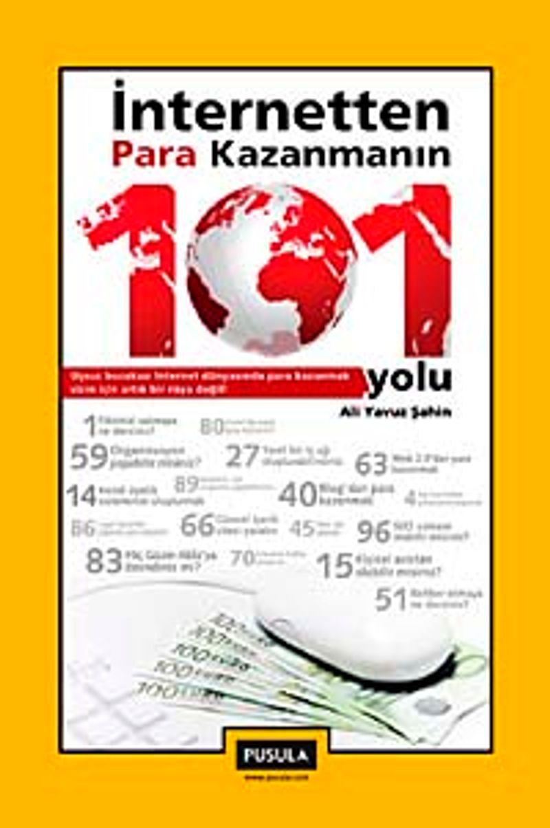 İnternetten Para Kazanmanın 101 Yolu kitap kapağı