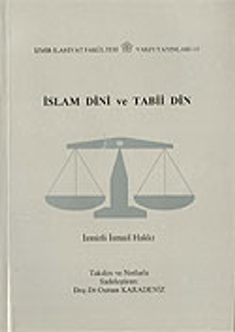 İslam Dini ve Tabii Din kitap kapağı