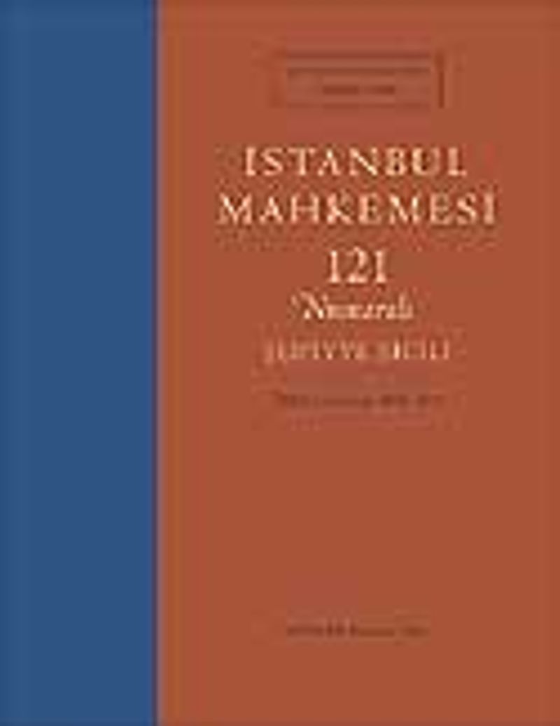 İstanbul Mahkemesi 121 Numaralı Şer'iyye Sicili kitap kapağı