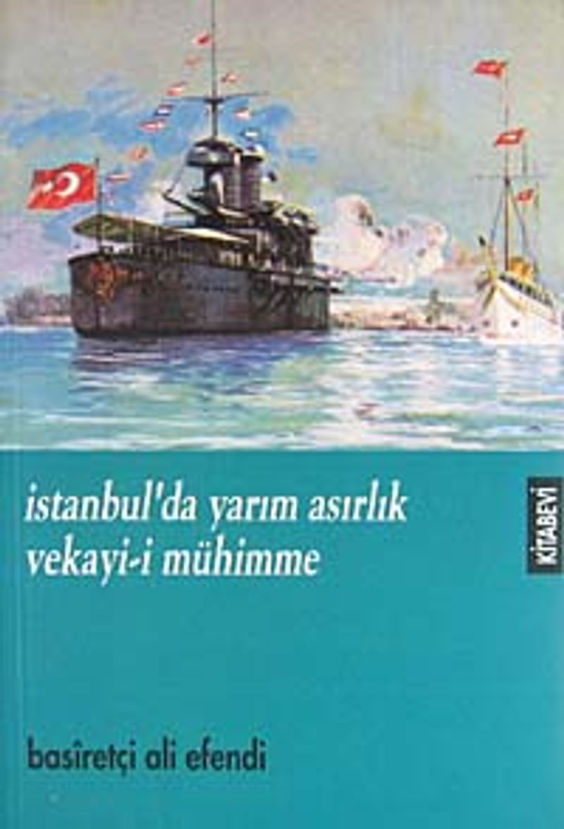 İstanbul'da yarım asırlık vekayi-i Mühimme kitap kapağı
