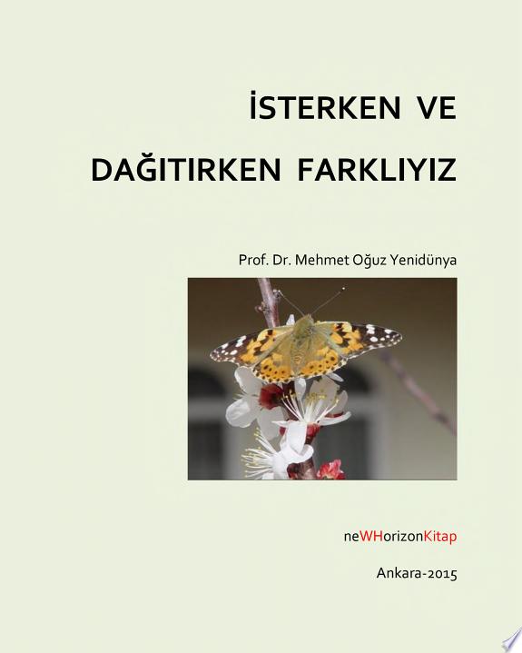 İsterken ve Dağıtırken Farklıyız kitap kapağı