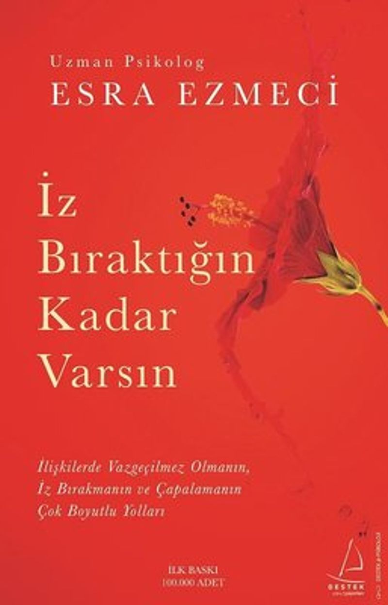 İz Bıraktığın Kadar Varsın kitap kapağı
