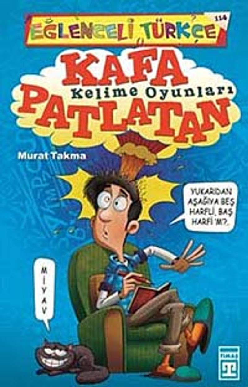Kafa Patlatan Kelime Oyunları kitap kapağı