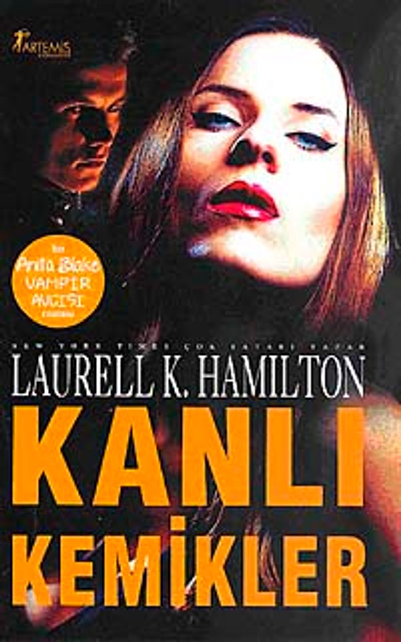 Kanlı Kemikler - Anita Blake Vampir Avcısı kitap kapağı