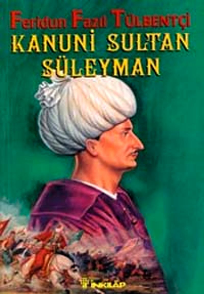 Kanunî Sultan Süleyman kitap kapağı