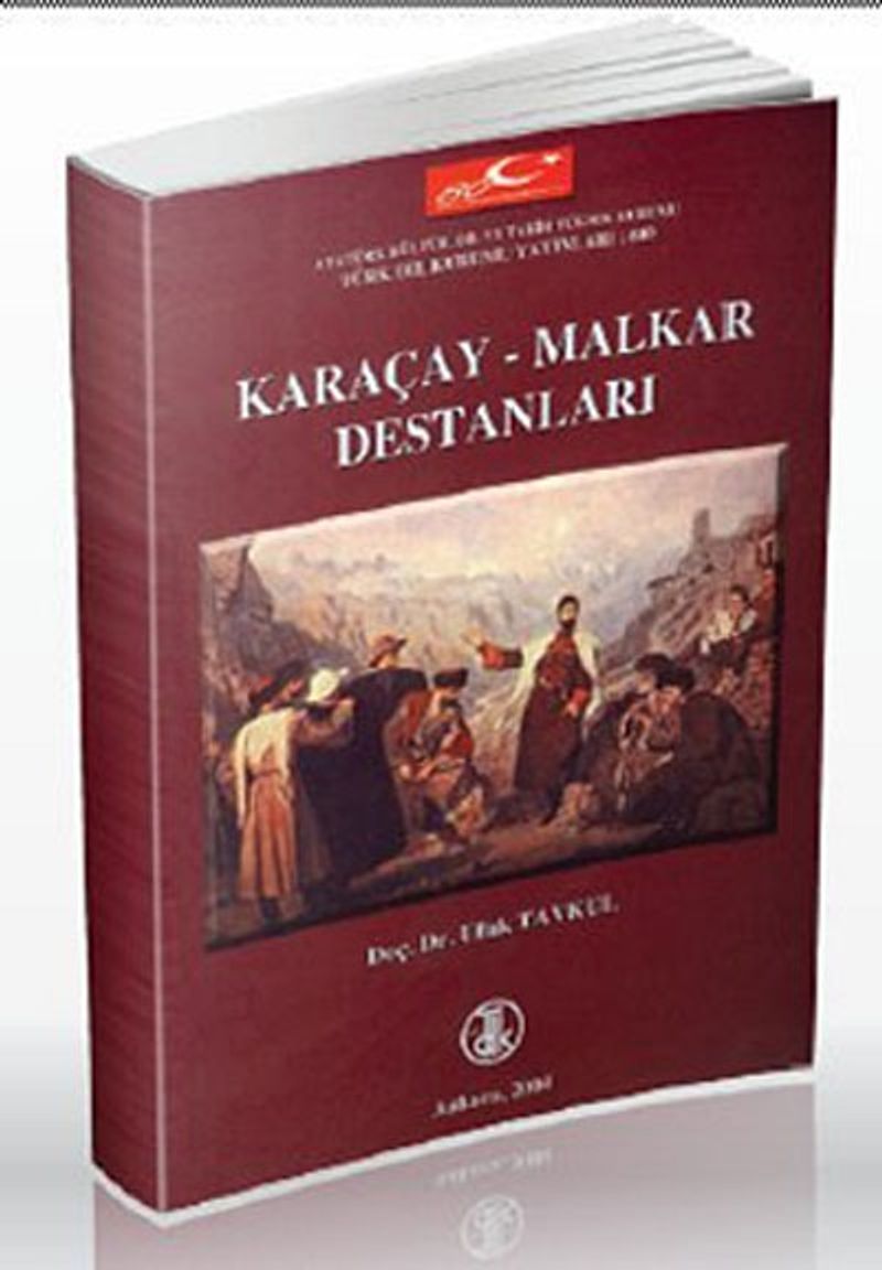Karaçay - Malkar Destanları kitap kapağı