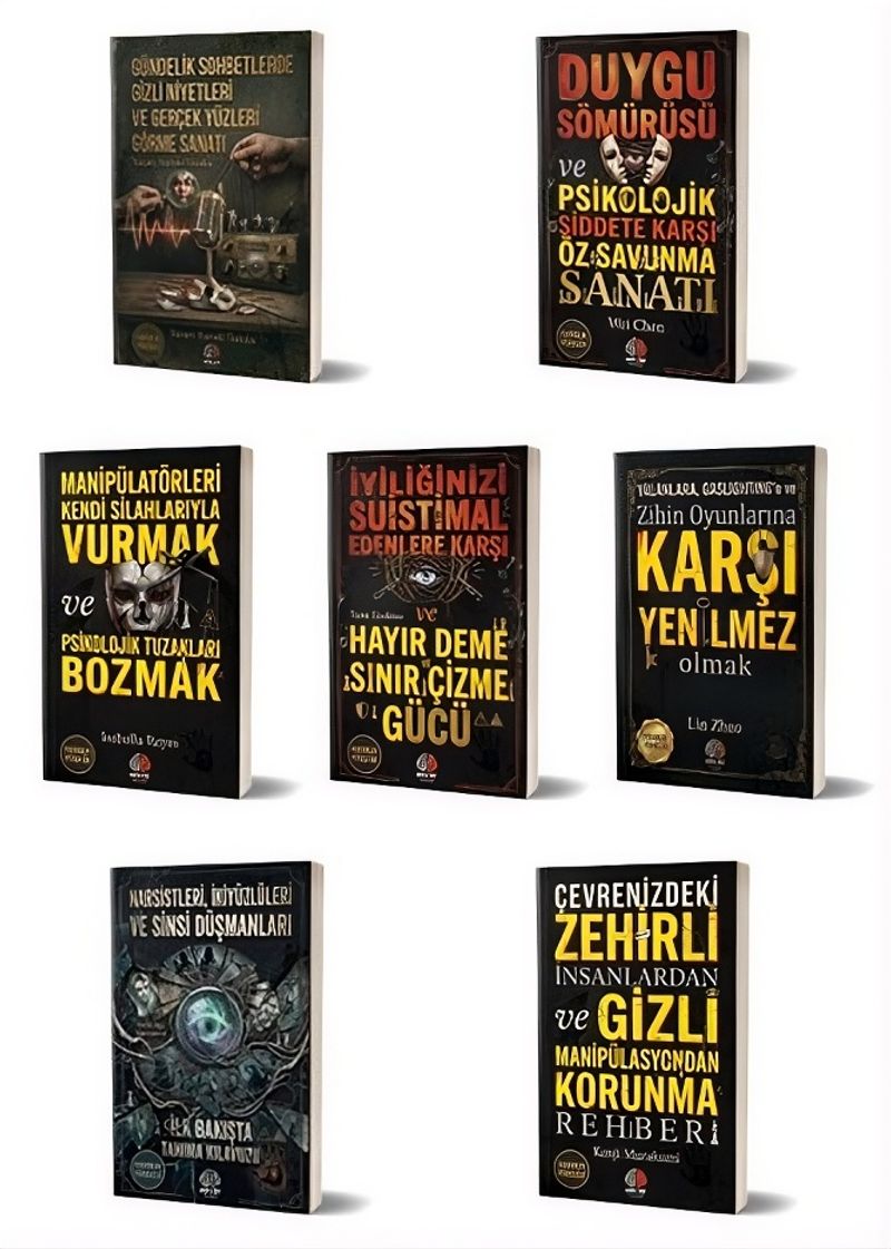 Karanlık Psikoloji Set (7 Kitap) kitap kapağı