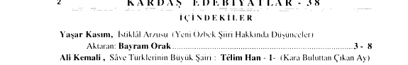 Kardaş edebiyatlar kitap kapağı