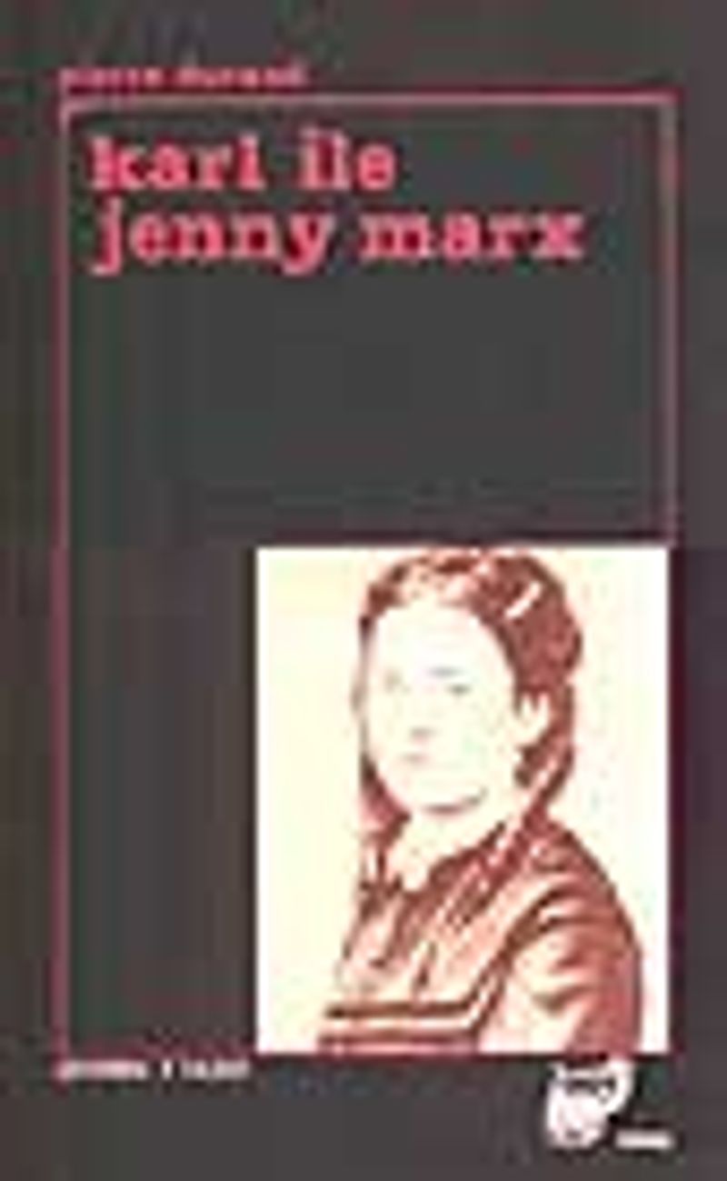 Karl ile Jenny Marx kitap kapağı