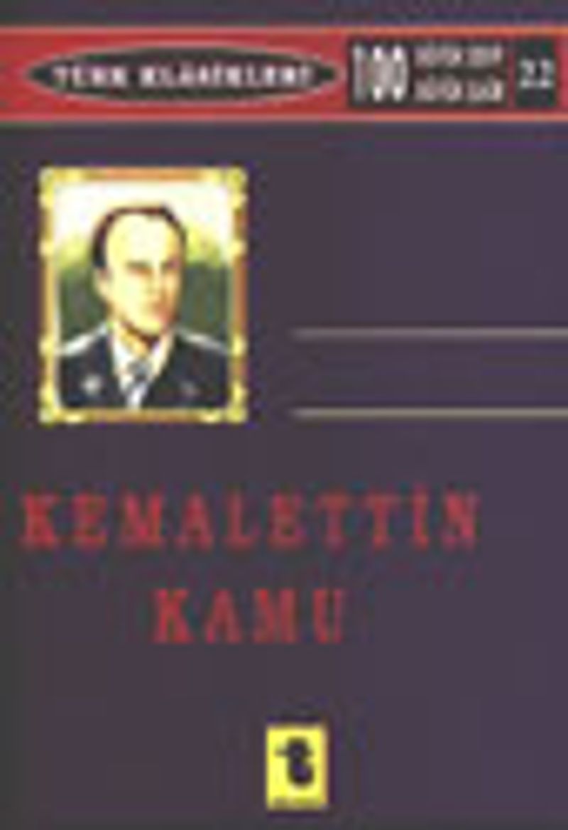 Kemalettin Kamu kitap kapağı